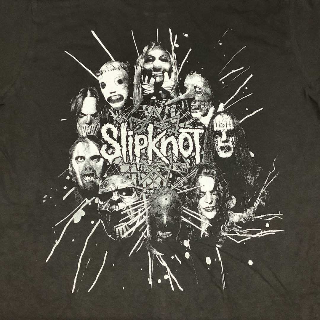 スリップノット　バンドTシャツ　Lサイズ　２　SlipknoT　　　　SRLD3 メンズのトップス(Tシャツ/カットソー(半袖/袖なし))の商品写真