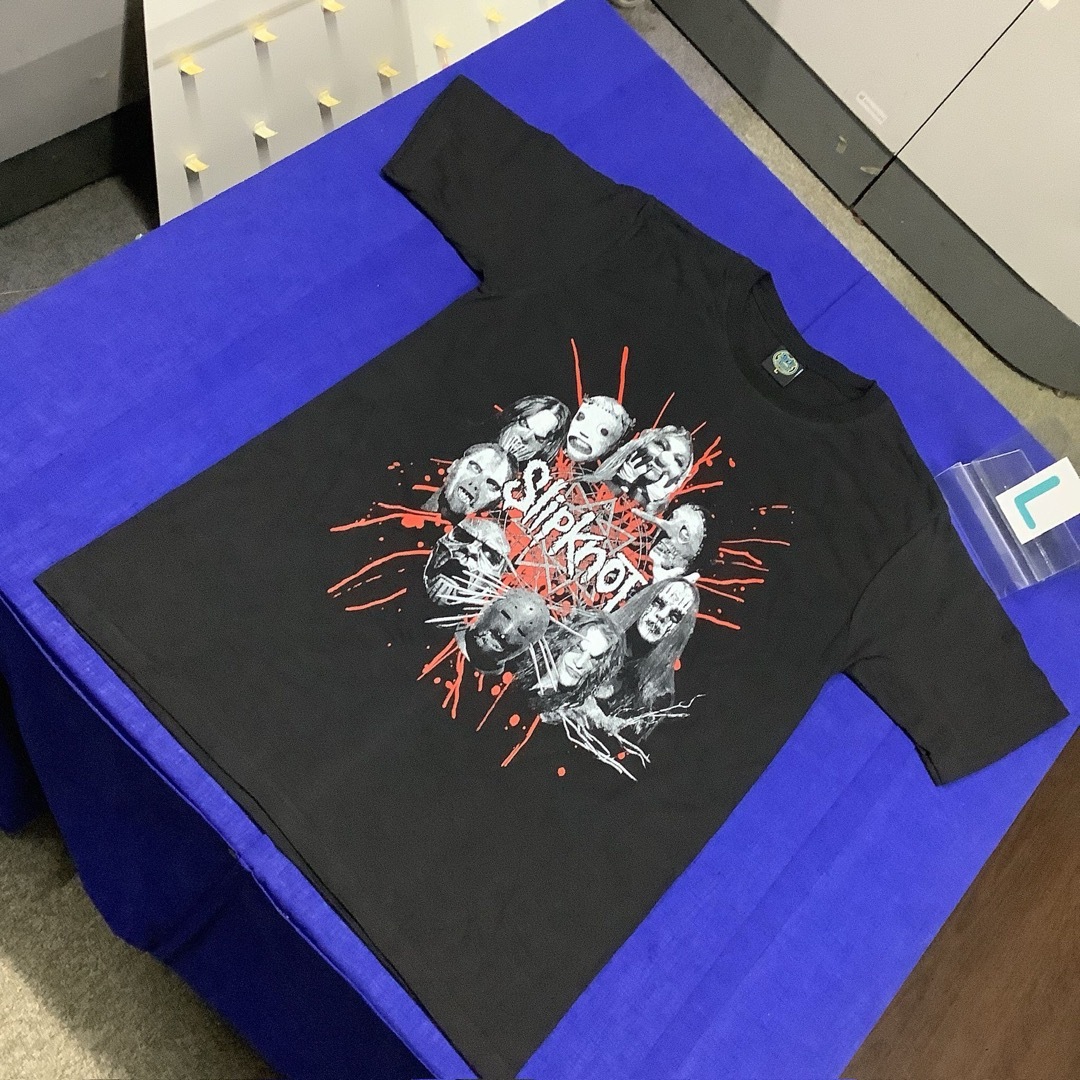 スリップノット　バンドTシャツ　Lサイズ　２　SlipknoT　　　　SRLD3 メンズのトップス(Tシャツ/カットソー(半袖/袖なし))の商品写真