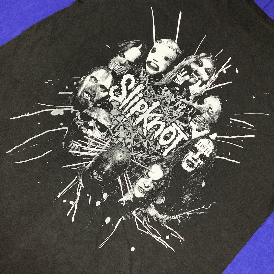 スリップノット　バンドTシャツ　Lサイズ　２　SlipknoT　　　　SRLD3 メンズのトップス(Tシャツ/カットソー(半袖/袖なし))の商品写真