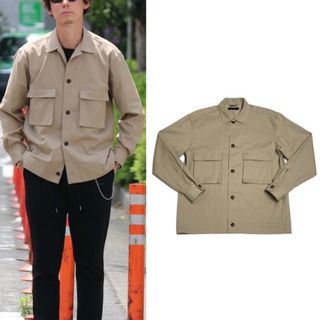 ジュンハシモト(junhashimoto)の新品3.1万 21SS完売 ジュンハシモト　シャツ ジャケット(シャツ)