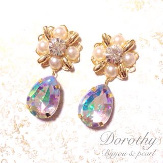 アンティーク♡パール＆ビジューピアス(ピアス)