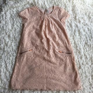 エイチアンドエム(H&M)のH&M レースチュニックワンピース 130(ワンピース)