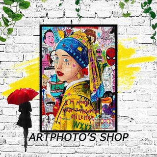 【a4フレーム付き】 オマージュアートポスターa4 No289