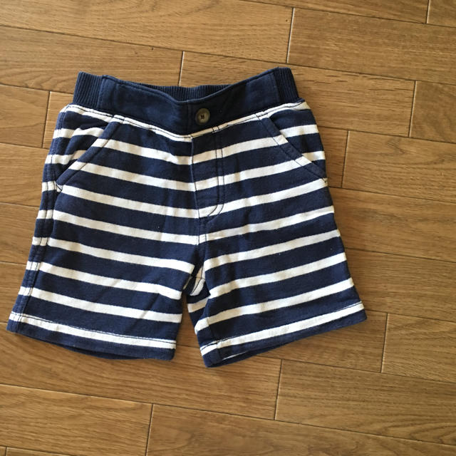 babyGAP(ベビーギャップ)のボーダーボトム キッズ/ベビー/マタニティのキッズ服男の子用(90cm~)(パンツ/スパッツ)の商品写真