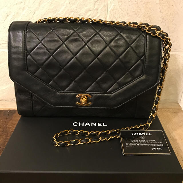 初回限定】 正規品 CHANEL - CHANEL ショルダー ラムレザー 斜めがけ