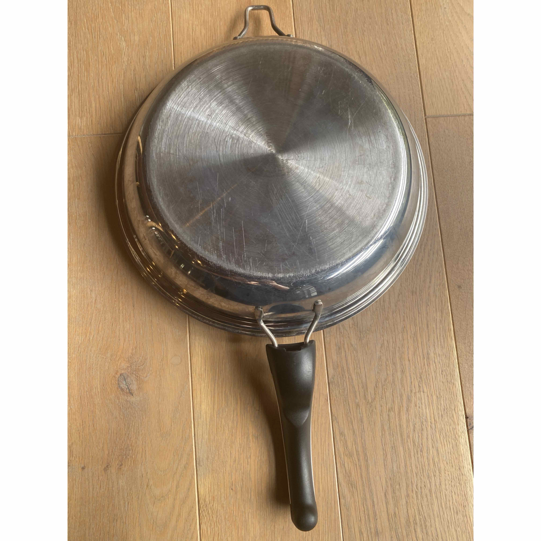 サラダマスターLサイズフライパン取っ手と蓋つき