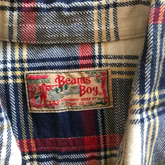 BEAMS BOY(ビームスボーイ)の値下げ！美品☆BEAMS BOY チェック シャツ レディースのトップス(シャツ/ブラウス(長袖/七分))の商品写真