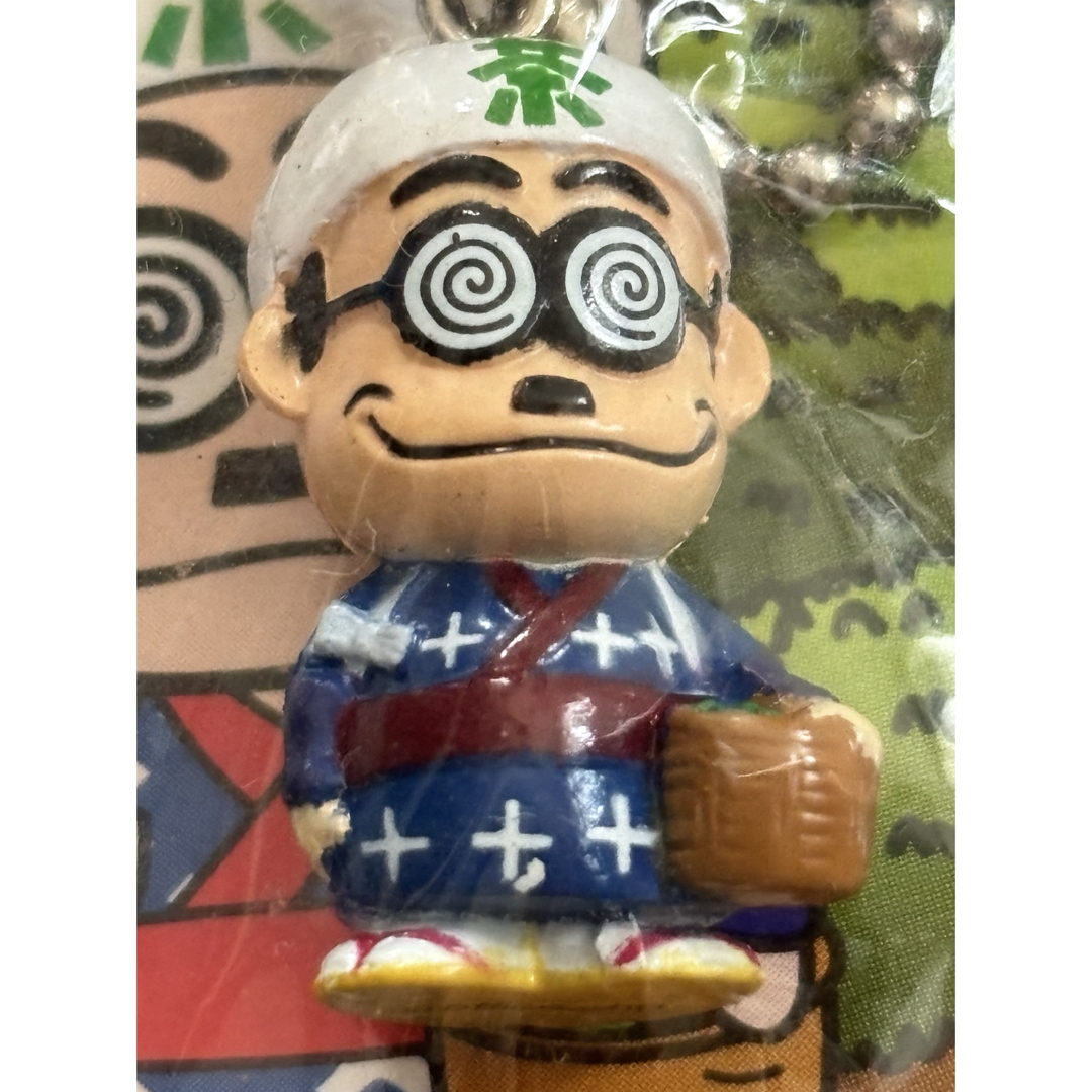 加藤茶　茶っきり加トちゃん　キーチェーン エンタメ/ホビーのおもちゃ/ぬいぐるみ(キャラクターグッズ)の商品写真