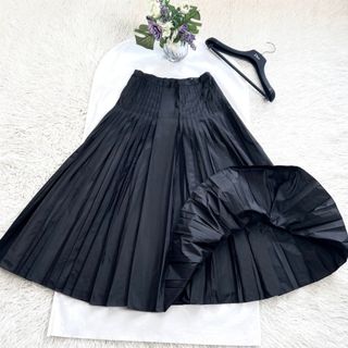 極美品★Christian Dior★シルクタフタ★プリーツ★ロングスカート