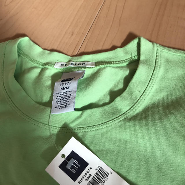 GAP(ギャップ)の新品半額！GAP！Tシャツ！M！送料込 レディースのトップス(Tシャツ(半袖/袖なし))の商品写真