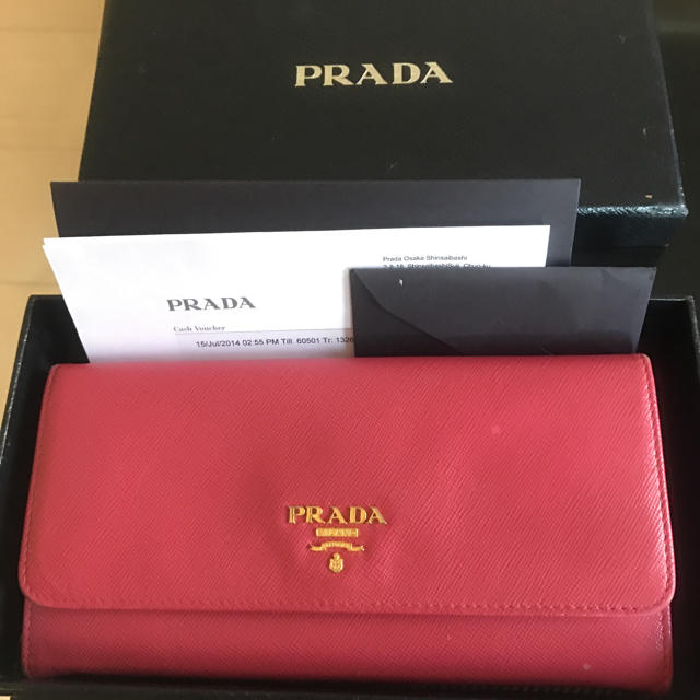 PRADA(プラダ)のプラダ財布美品 レディースのファッション小物(財布)の商品写真