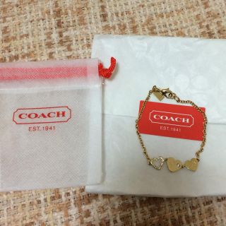 コーチ(COACH)のコーチ♡ゴールドブレスレット♡(ブレスレット/バングル)