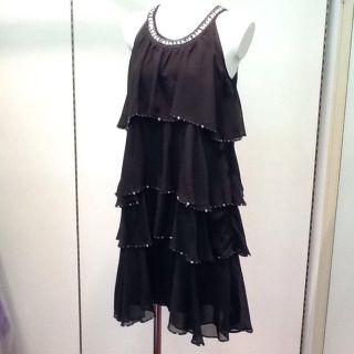 セシルマクビー(CECIL McBEE)の新品♡ ティアードドレス 30976(ミニドレス)