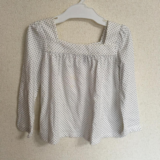 babyGAP(ベビーギャップ)のbaby Gap 100 ドット トップス キッズ/ベビー/マタニティのキッズ服女の子用(90cm~)(Tシャツ/カットソー)の商品写真