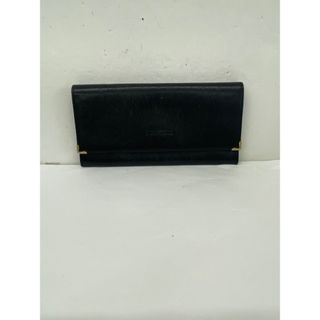 ニナリッチ(NINA RICCI)のS　ニナリッチ　NINARICCI 　長財布　ブラック　レザー(財布)