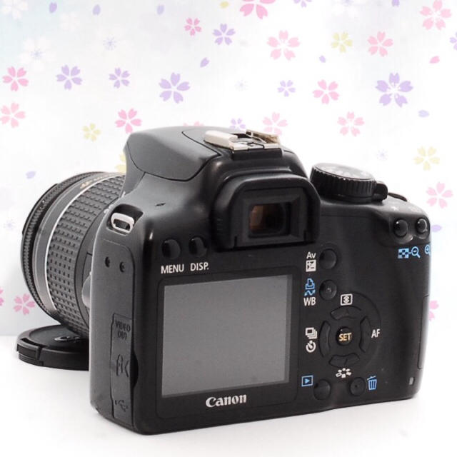 超軽量コンパクト♪☆スマホに送れる♬☆WiFi SD付き Canon EOS Kiss F ♬