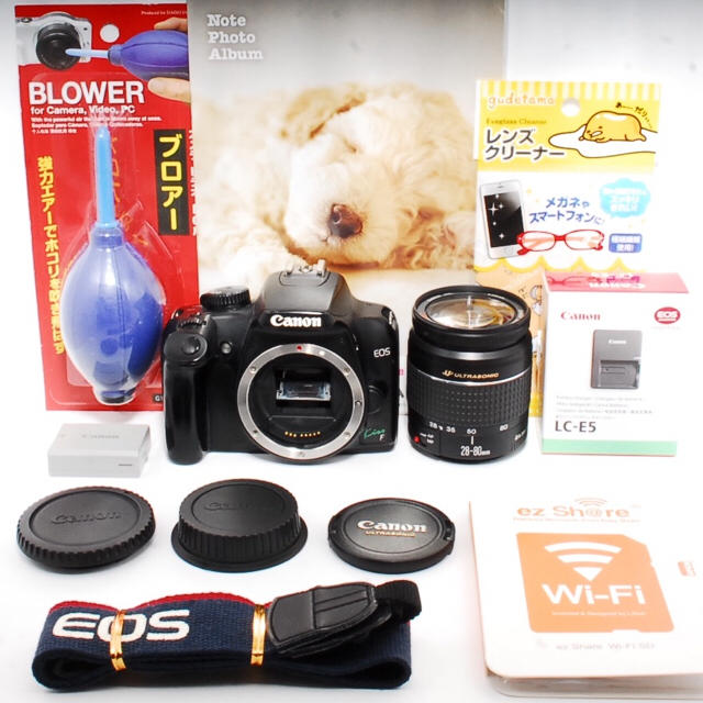 ☆スマホに送れる♬☆WiFi SD付き Canon EOS Kiss F ♬ ☆スマホに送れる♬☆WiFi SD付き Canon EOS Kiss F ♬