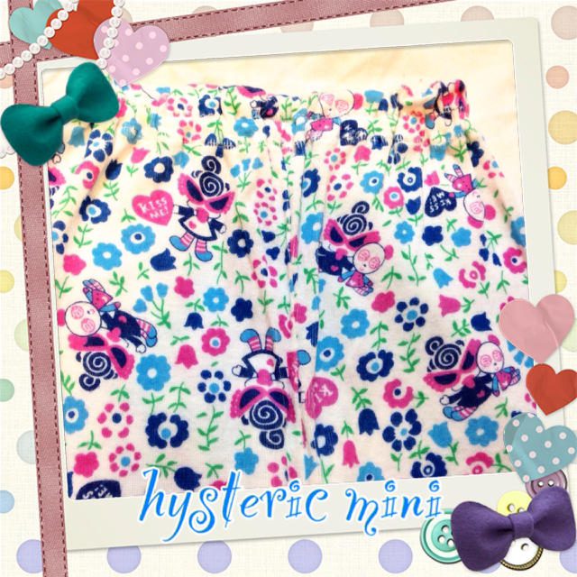 HYSTERIC MINI(ヒステリックミニ)の＊ヒスミニ＊レギンス90cm キッズ/ベビー/マタニティのキッズ服女の子用(90cm~)(その他)の商品写真