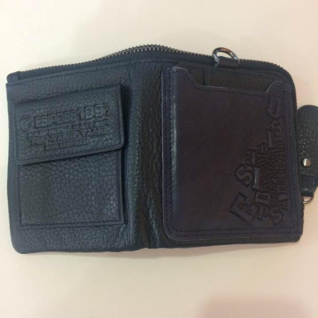 【新品】ESIPOSS 二つ折り財布 メンズのファッション小物(折り財布)の商品写真
