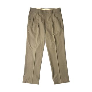 ジェイプレス(J.PRESS)のJ.PRESS ジェイプレス タック入り コットン スラックスパンツ 85/ベージュ(その他)