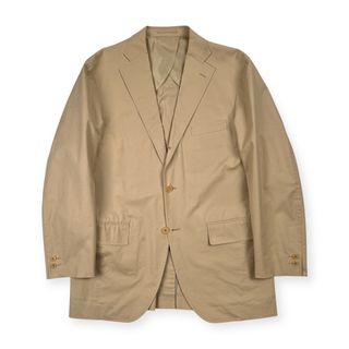 ジェイプレス(J.PRESS)のJ.PRESS ジェイプレス コットン ライト 段返3B テーラードジャケット サイズ LL /ベージュ/ストレッチ/オンワード樫山(その他)