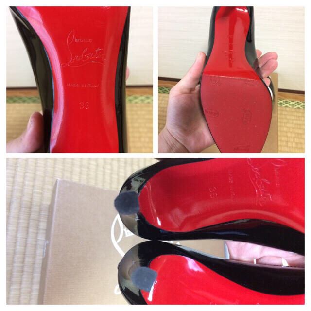 Christian Louboutin(クリスチャンルブタン)の新品　ルブタン  エナメルパンプス レディースの靴/シューズ(ハイヒール/パンプス)の商品写真