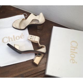 クロエ(Chloe)のChloe アンクルストラップ サンダル Size 37(サンダル)