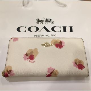 コーチ(COACH)の新品未使用★ COACH 長財布 ラウンドファスナー(財布)