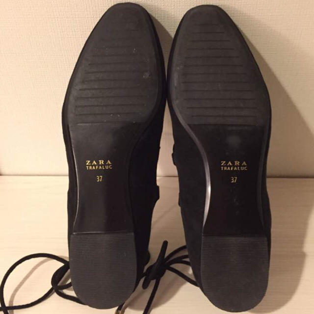 ZARA(ザラ)のZARA レースアップシューズ 完売品 レディースの靴/シューズ(バレエシューズ)の商品写真