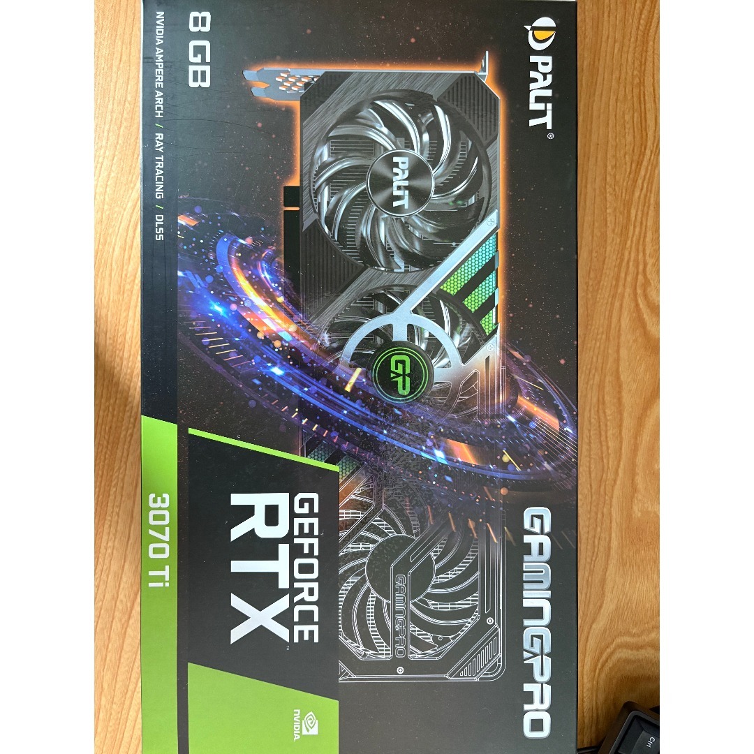 NVIDIA(エヌビディア)のPALiT GeForce RTX3070ti GAMINGPRO スマホ/家電/カメラのPC/タブレット(PCパーツ)の商品写真