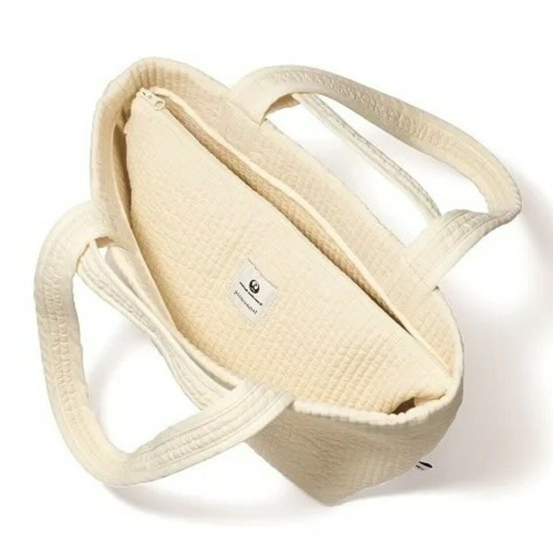 JAL機内販売 限定 ピオヌンナル オリジナルポーチ付トートバッグ