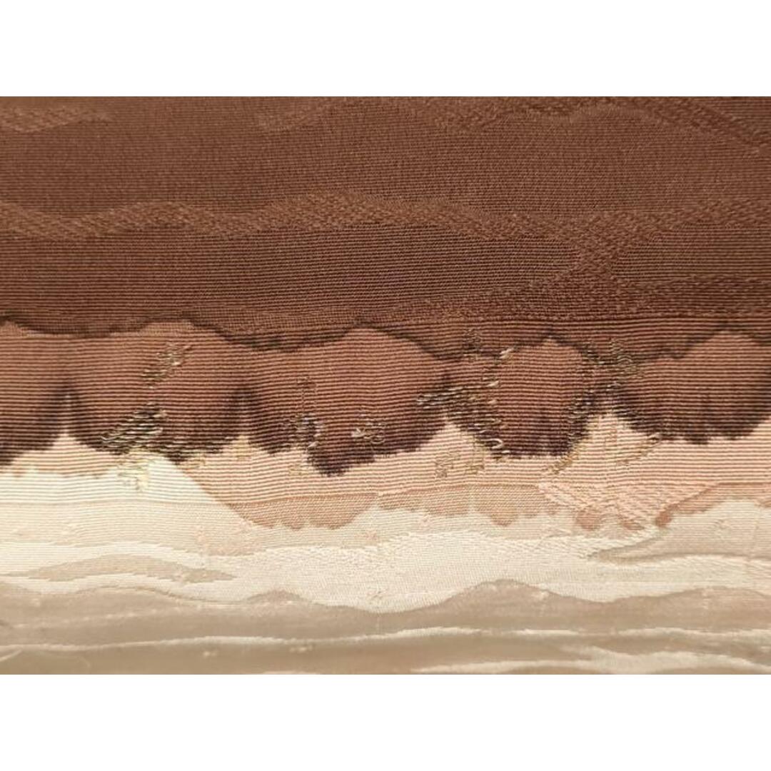 平和屋着物▼羽織・コート 反物 羽尺 地紋起こし 霞文 逸品 未使用 DAAV7766we レディースの水着/浴衣(着物)の商品写真