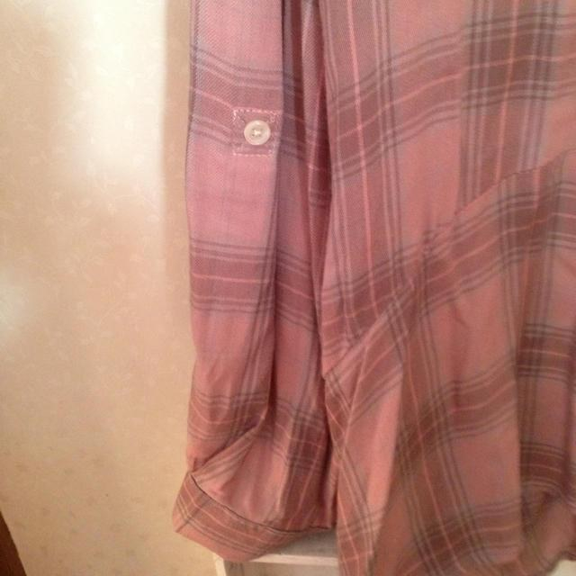 OLIVEdesOLIVE(オリーブデオリーブ)の春色♡チェックシャツ＊OLIVE レディースのトップス(シャツ/ブラウス(長袖/七分))の商品写真