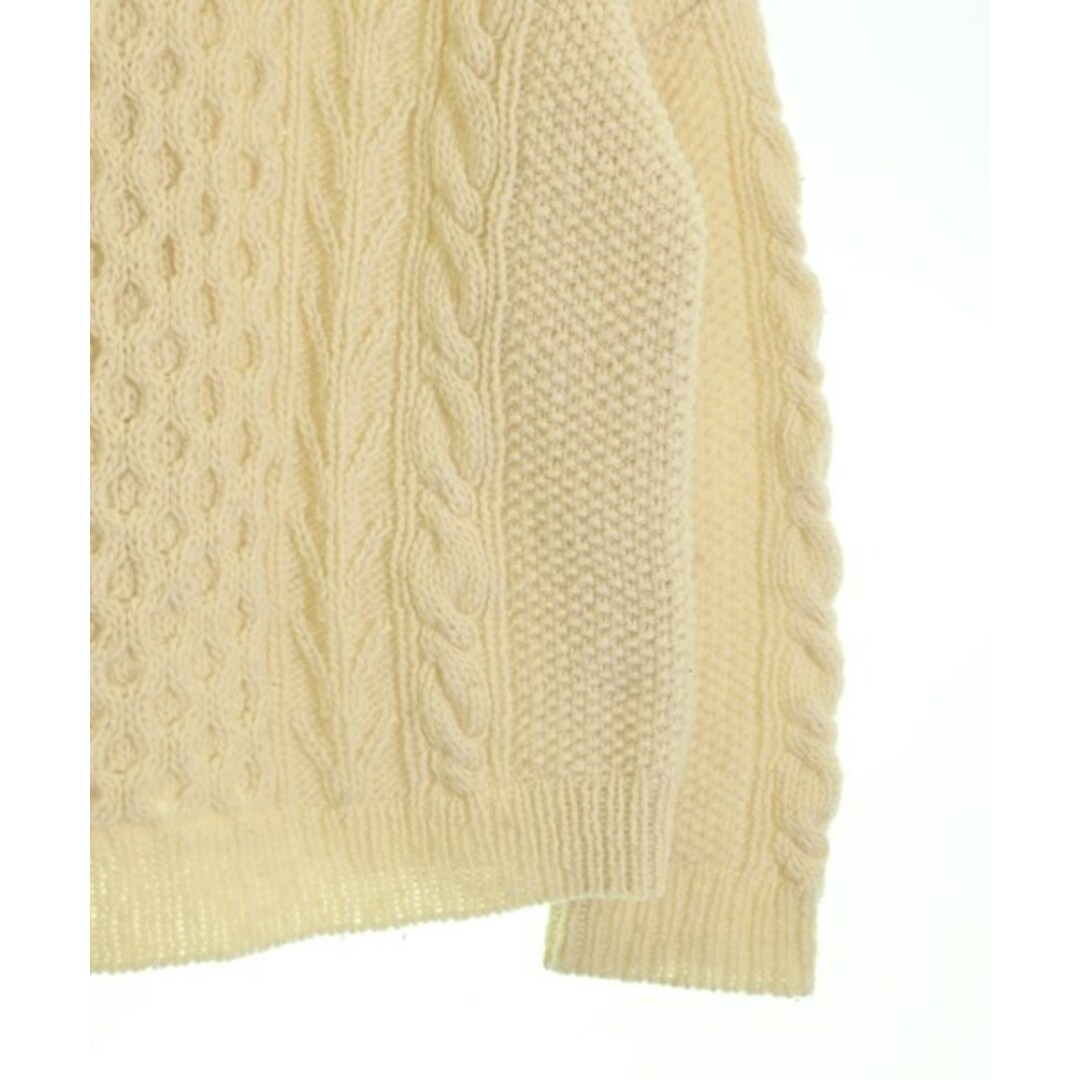 NIMES(ニーム)のNIMES ニーム ニット・セーター M 白 【古着】【中古】【送料無料】 レディースのトップス(ニット/セーター)の商品写真