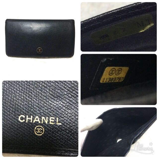 CHANEL(シャネル)の【週末限定❤価格】シャネル✨長財布✨ココボタン✨CHANEL✨ブラック✨長財布 レディースのファッション小物(財布)の商品写真