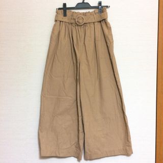 サマンサモスモス(SM2)のSamansa Mos2 ベルト付きワイドパンツ(カジュアルパンツ)