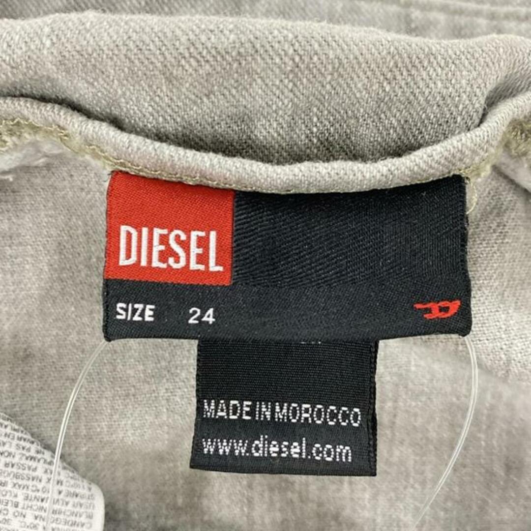 DIESEL(ディーゼル)のDIESEL(ディーゼル) スカート サイズ24 レディース - グレー ひざ丈/デニム レディースのスカート(その他)の商品写真
