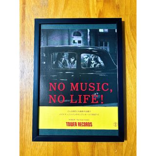 額装品　ストリートスライダーズ タワレコ NOMUSIC NOLIFE A4 額(ミュージシャン)