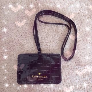 ケイトスペードニューヨーク(kate spade new york)のkatespade♡IDパスケース(名刺入れ/定期入れ)