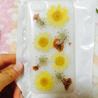 フラワー(flower)のflower 押し花iPhoneケース🌼新品未使用(iPhoneケース)