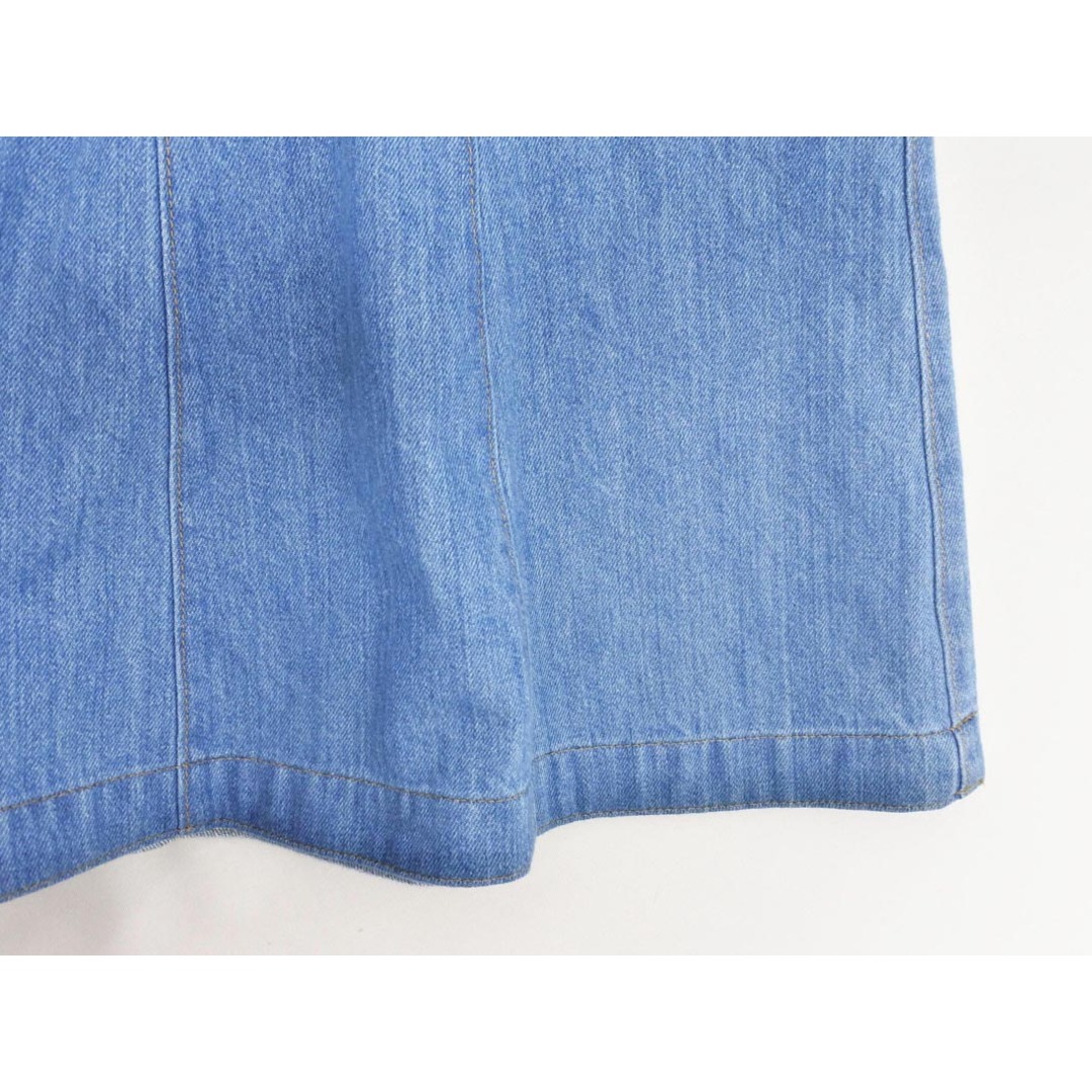 IENA(イエナ)のIENA イエナ フレア デニムスカート size34/青 ■■ レディース レディースのスカート(ロングスカート)の商品写真