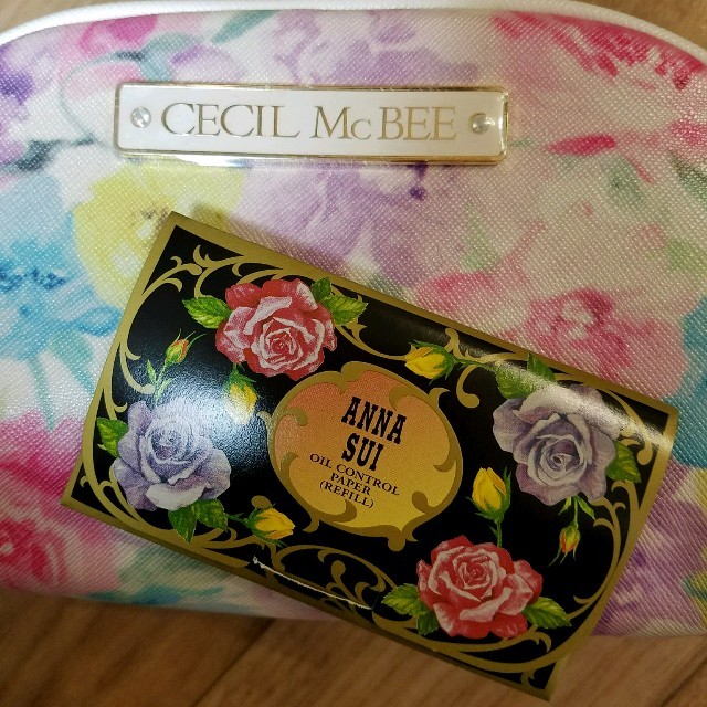 ANNA SUI(アナスイ)のアナスイ　あぶらとり紙 コスメ/美容のコスメ/美容 その他(その他)の商品写真