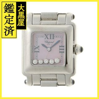 ショパール(Chopard)のショパール ハッピースポーツ スクエア 27/8893-23 【431】(腕時計)