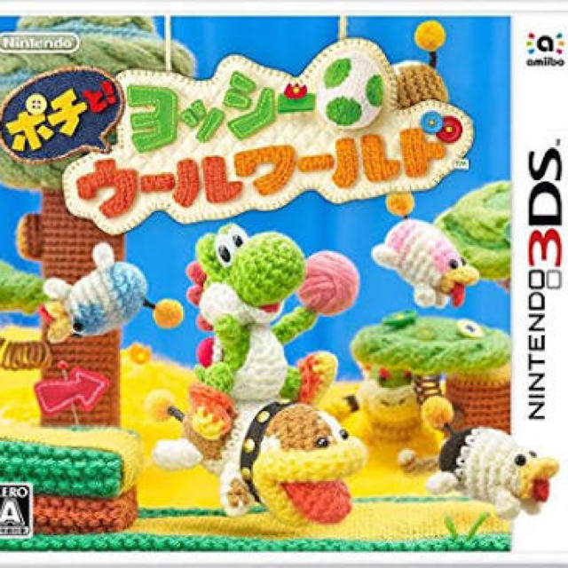 任天堂(ニンテンドウ)のヨッシー ウールワールド 3DS エンタメ/ホビーのゲームソフト/ゲーム機本体(携帯用ゲームソフト)の商品写真