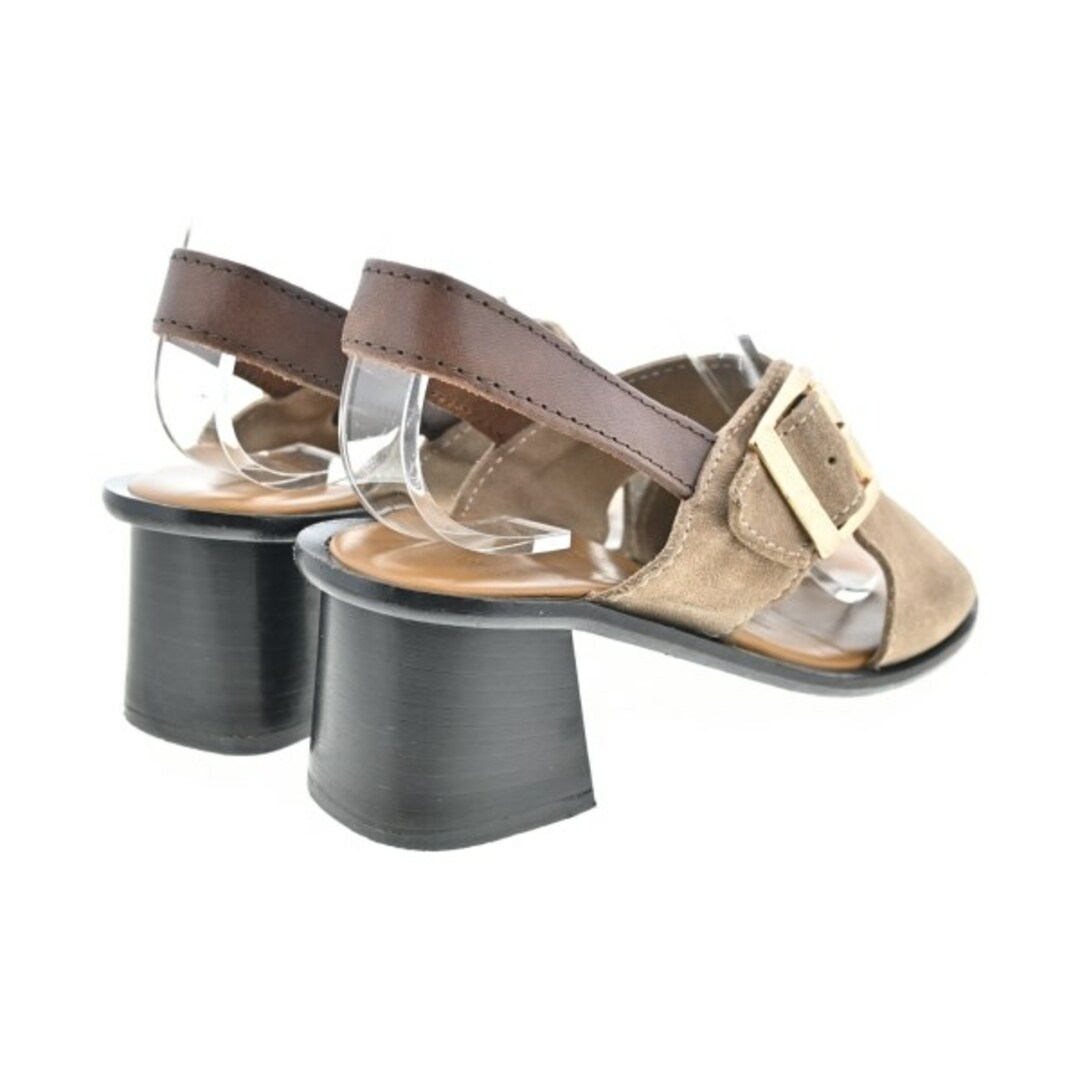 MAURO de BARI(マウロディバリ)のMAURO de BARI マウロデバーリ サンダル 23.5cm 茶 【古着】【中古】【送料無料】 レディースの靴/シューズ(サンダル)の商品写真