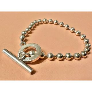 ★希少レア!GUCCI ボールチェーン シルバー ブレスレット グッチ マンテル