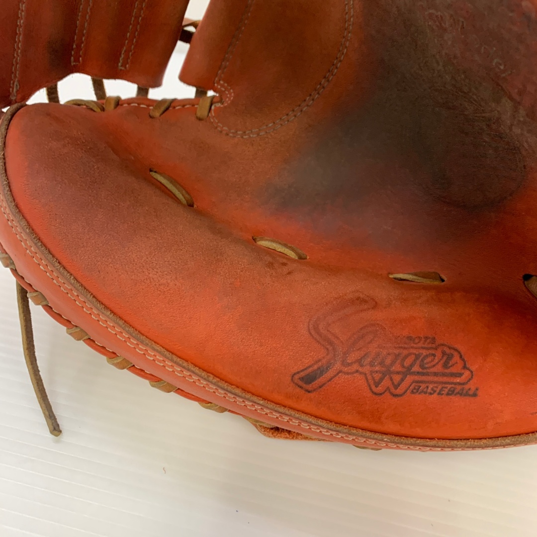 久保田スラッガー(クボタスラッガー)の久保田スラッガー KUBOTA SLUGGER  軟式 大人 一般 キャッチャーミット 捕手 グローブ グラブ 右投げ KSM-622 中古品  野球 6098 スポーツ/アウトドアの野球(グローブ)の商品写真