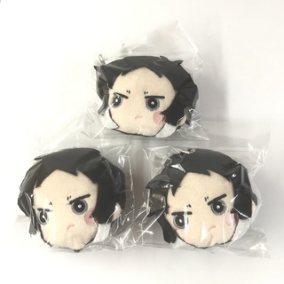 【3個】 芥川龍之介 文豪ストレイドッグス モフモフフェイスコインケース(キャラクターグッズ)
