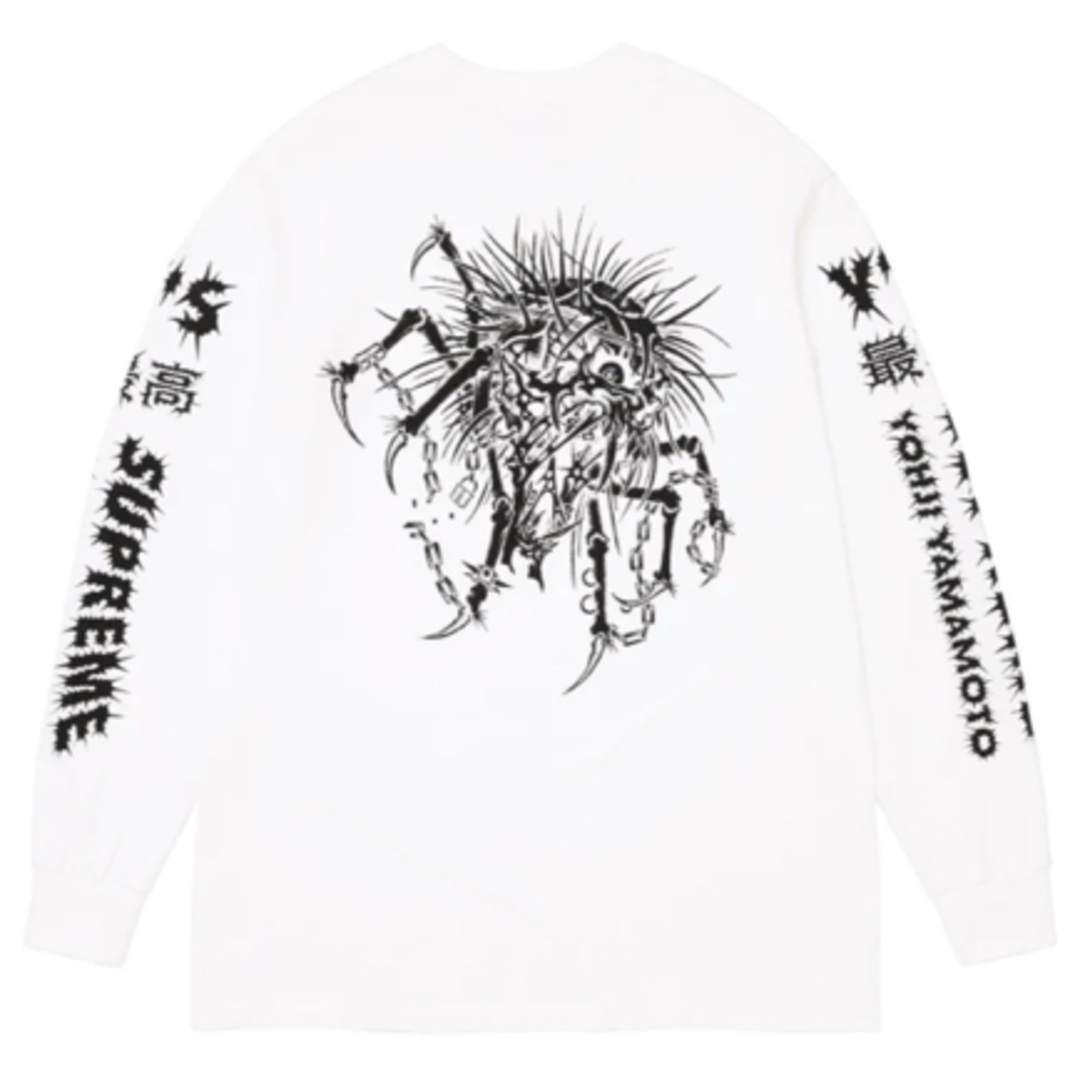 新品未開封【黒・XXL】Supreme Y’s L/S Tee Supreme Y's by Yohji Yamamoto L/S Tee Black メンズ - FW25 - JP