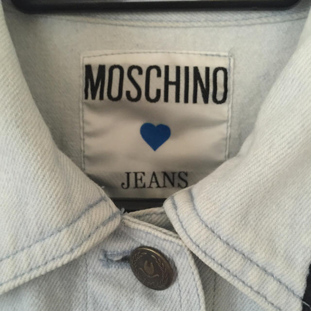 MOSCHINO(モスキーノ)の本物☆美品☆MOSCHINO/モスキーノ デニムジャケット レディースのジャケット/アウター(Gジャン/デニムジャケット)の商品写真